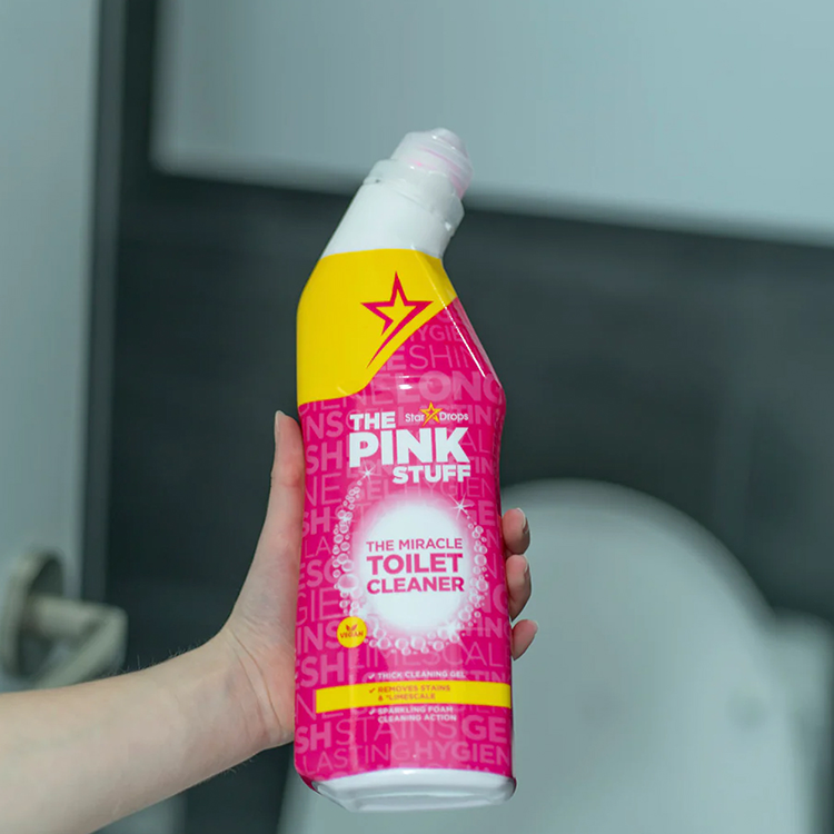 THE PINK STUFF'S THE MIRACLE TOILET CLEANER GEL 750ML