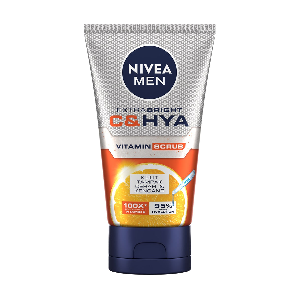 NIVEA MEN EXTRA BRIGHT C&HYA VITAMIN SCRUB 100ML