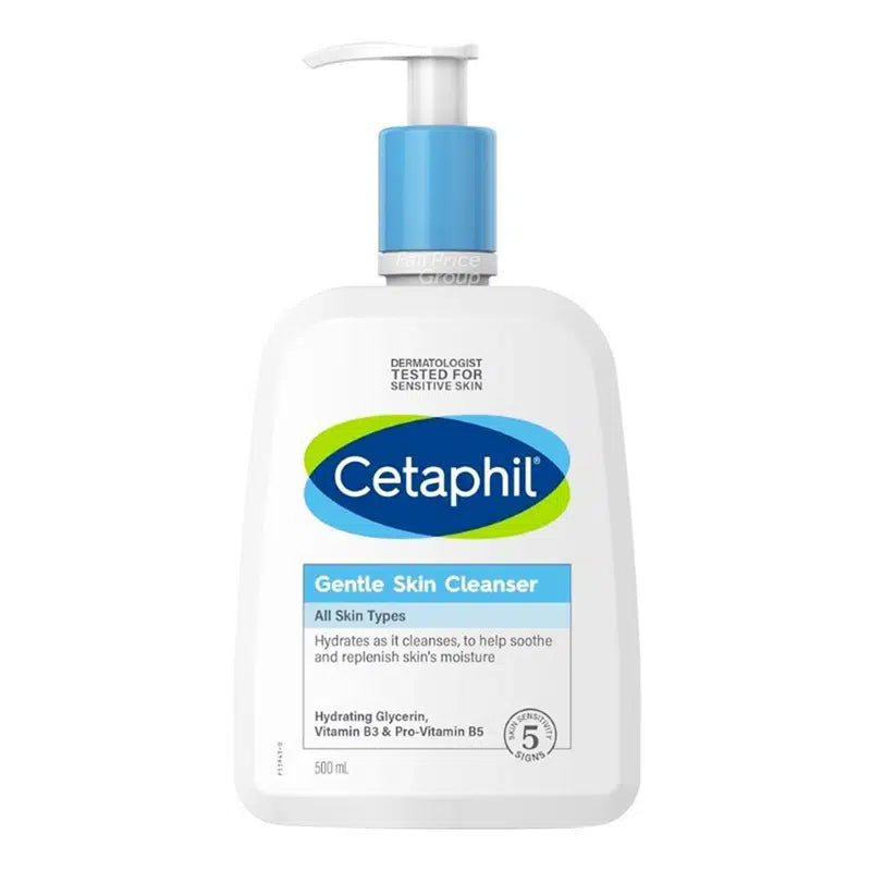 CETAPHIL GENTLE SKIN CLEANSER HYDRATING (ALL SKIN TYPES) 500ML