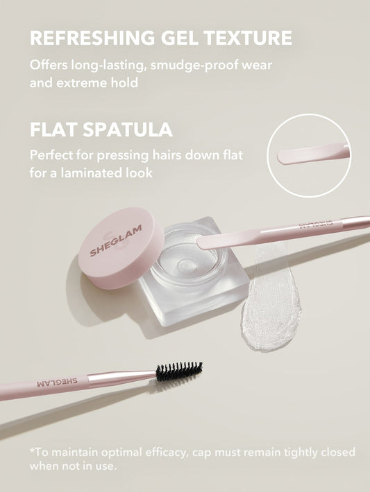 SHEGLAM SET ME UP BROW HOLD GEL - CRYSTAL CLEAR