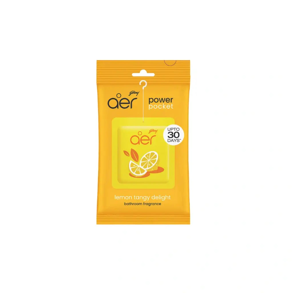 GODREJ AER BATHROOM FRAGRANCE LEMON TANGY DELIGHT 10G