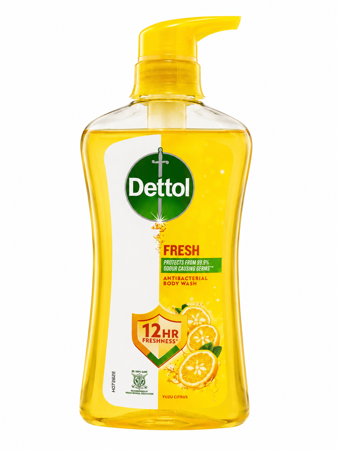 DETTOL ANTIBACTERIAL BODY WASH FRESH YUZU CITRUS 500ML