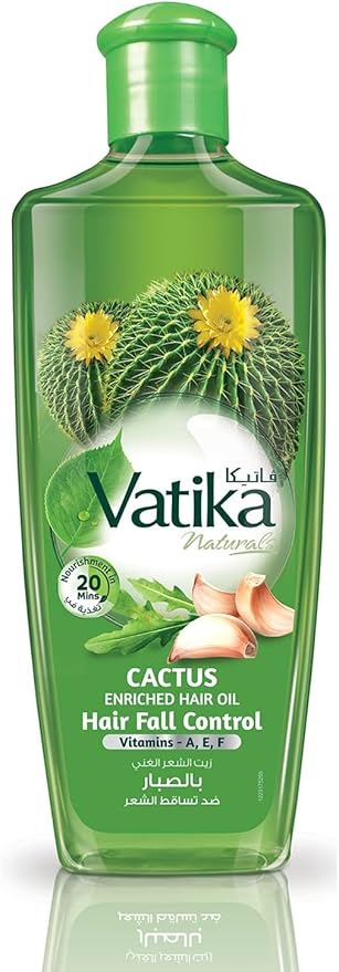 VATIKA HAIR OIL CACTUS ENRICHED HAIR FALL CONTROL 300ML