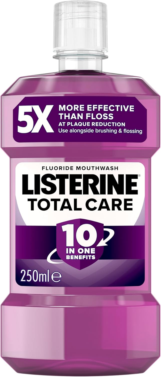 LISTERINE MOUTH WASH TOTAL CARE 10 IN 1 CLEAN MINT 250ML