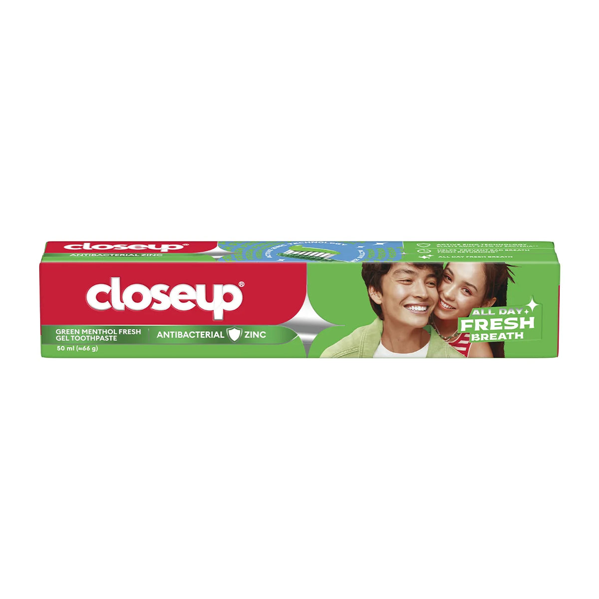 CLOSEUP GREEN MENTHOL FRESH GEL TOOTHPASTE 50ML