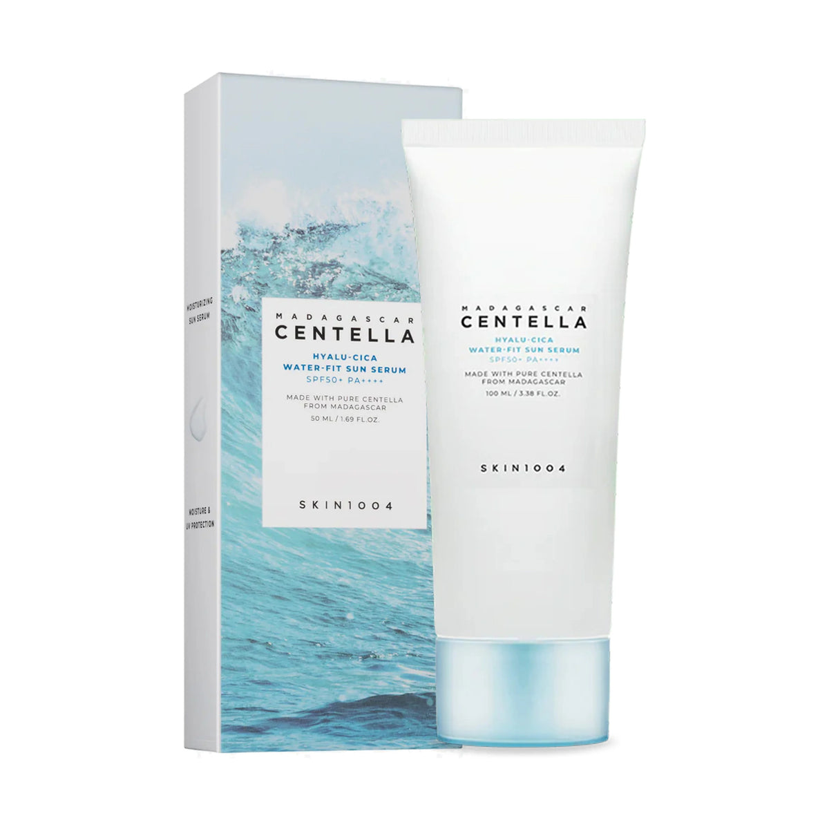 SKIN 1004 Centella Hyalu-Cica Water-Fit Sun Serum UV Hydrating Daily SPF50 Sun Serum
