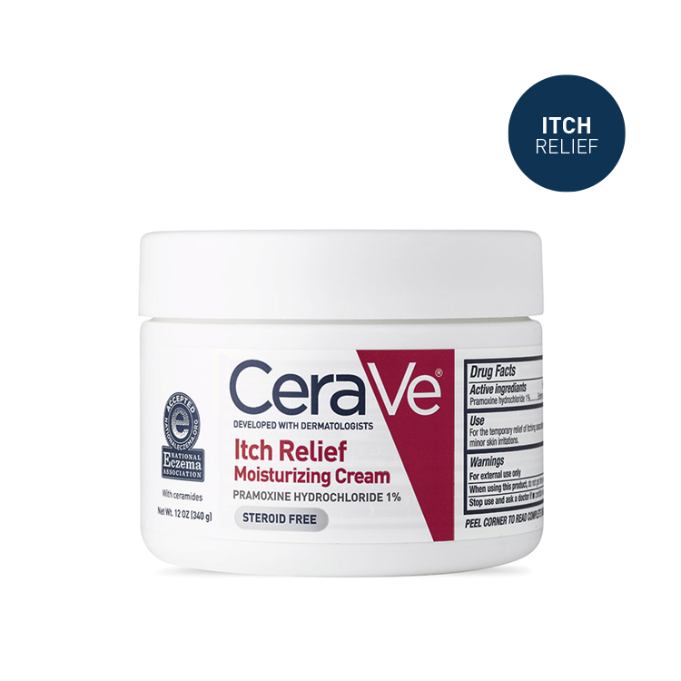 CERAVE ITCH RELIEF MOISTURISING CREAM 340G