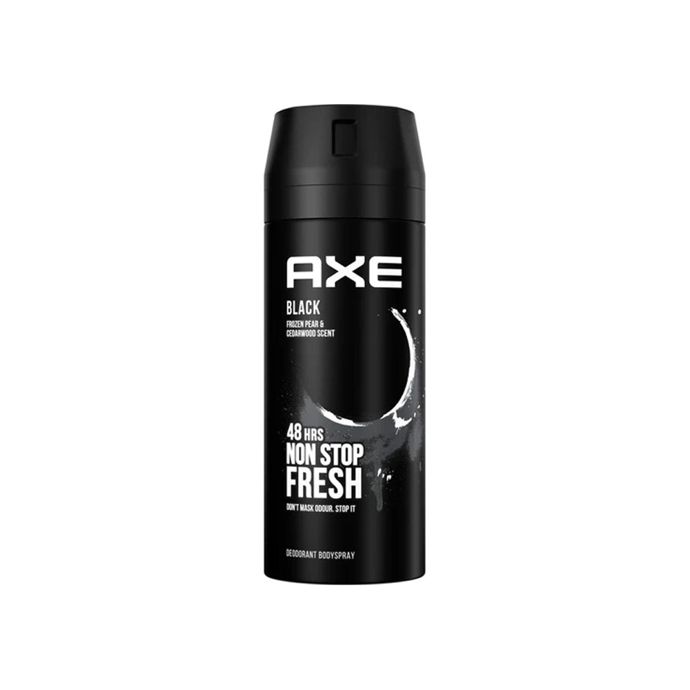 AXE BLACK FROZEN PEAR & CEDAR DEODORANT BODY SPRAY 150ML