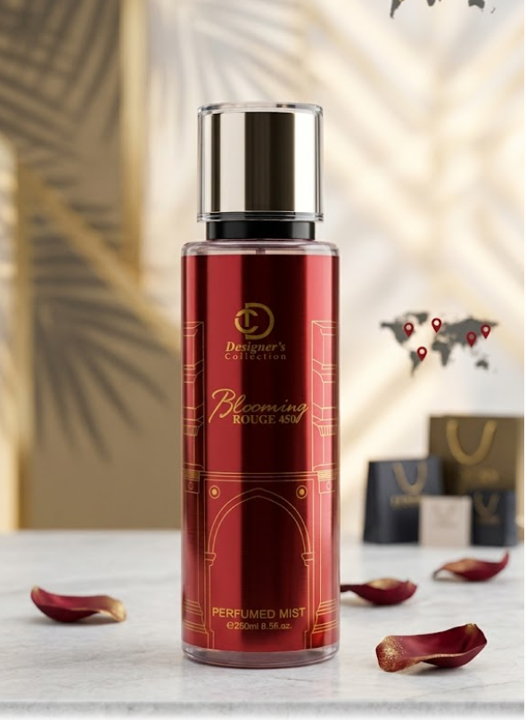 DESIGNER'S COLLECTION BODY MIST BLOOMING ROUGUE 450 250ML
