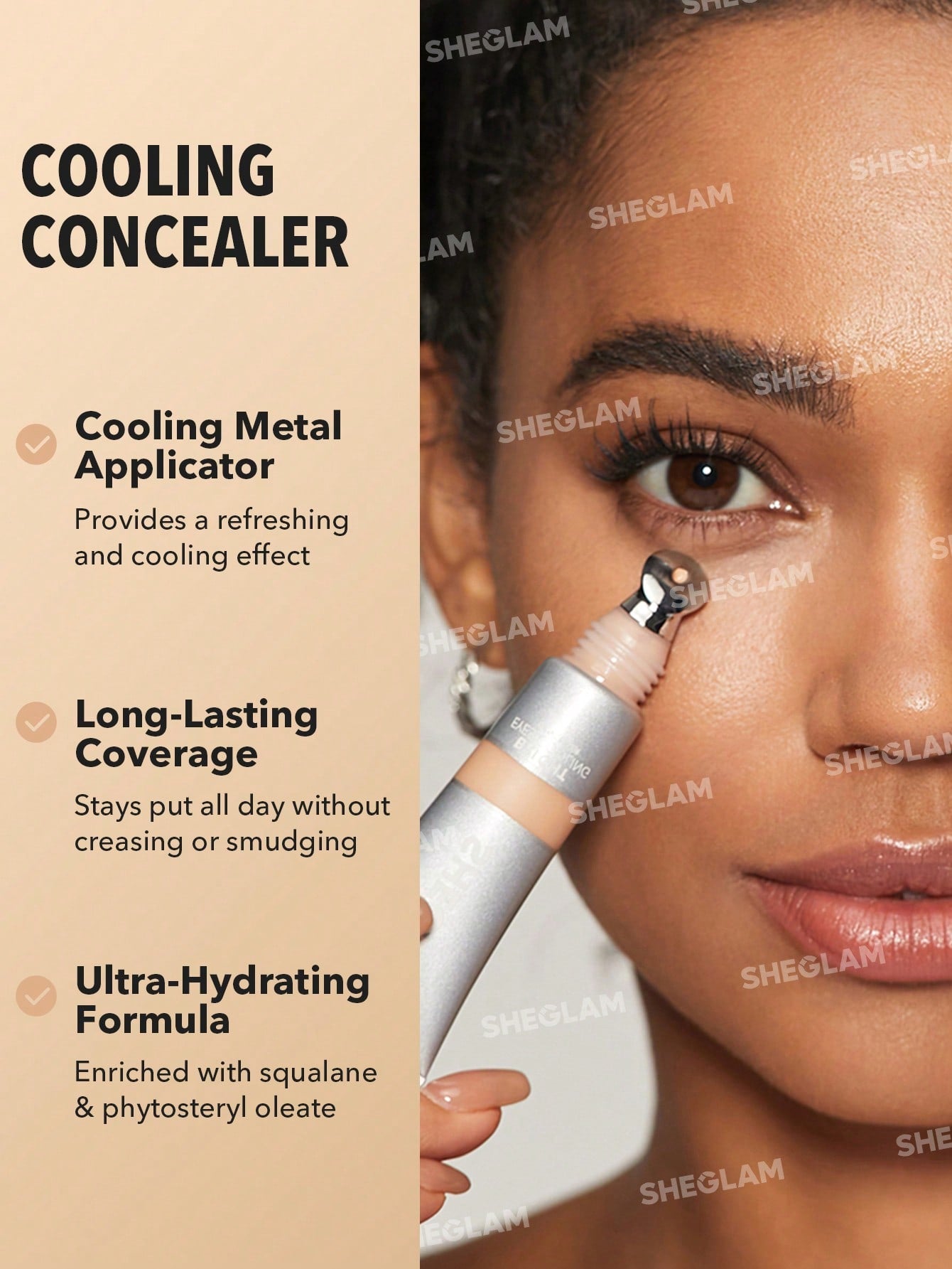 SHEGLAM Bright Eyes Cooling Concealer-Buttercream