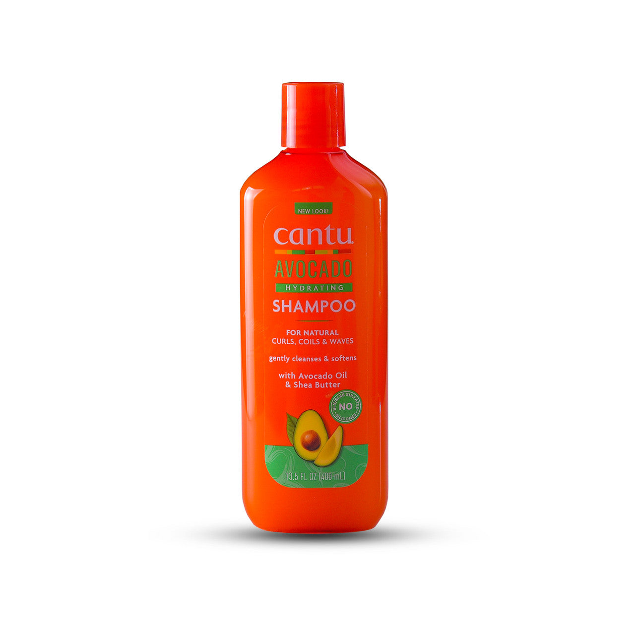 CANTU AVOCADO HYDRATING SHAMPOO WITH AVOCADO OIL & SHEA BUTTER 13.5OZ