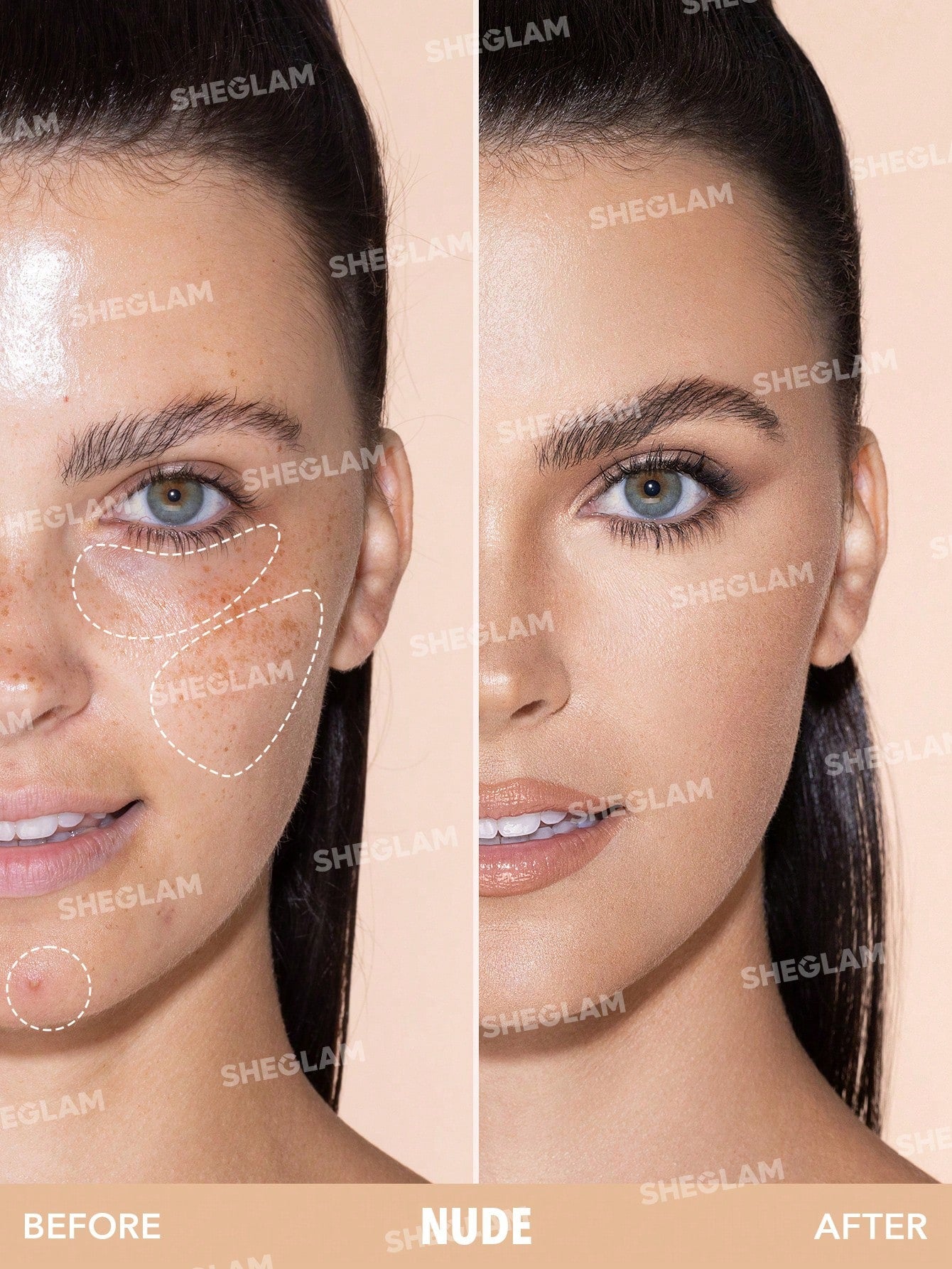 SHEGLAM Complexion Boost Concealer-Nude