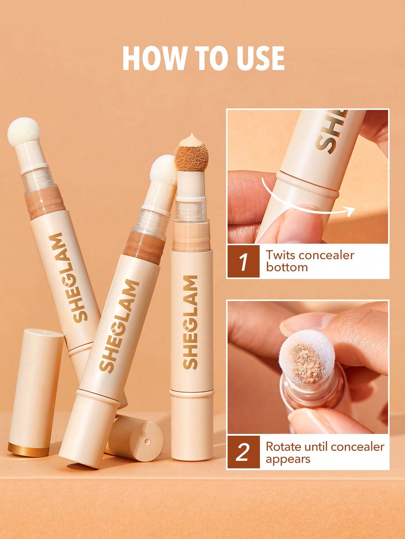 SHEGLAM Complexion Boost Concealer-Nude