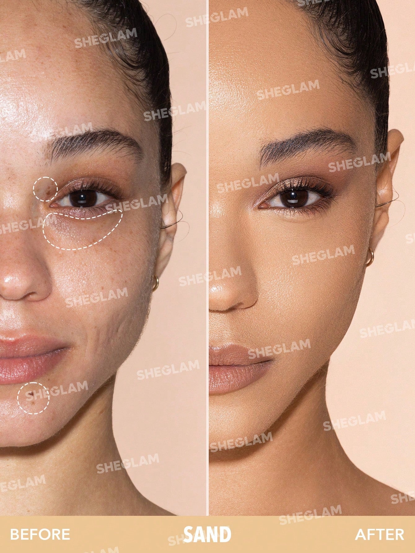 SHEGLAM Complexion Boost Concealer-Sand