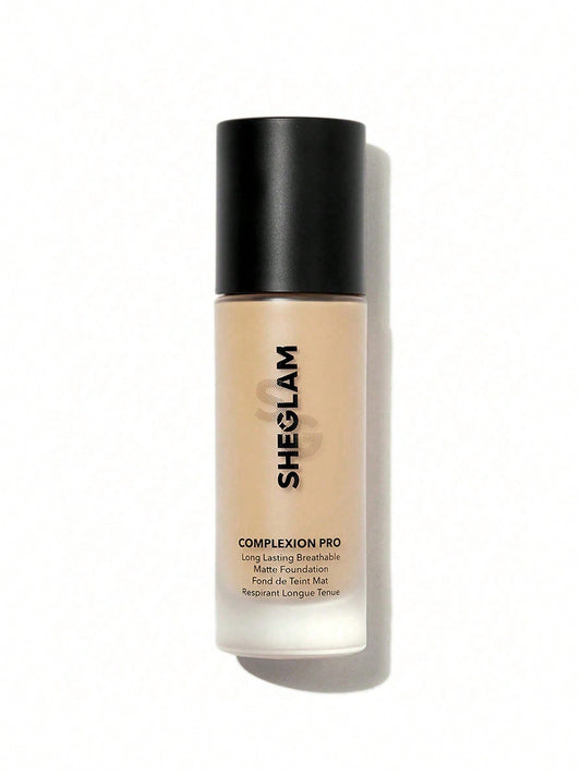 SHEGLAM Complexion Pro Long Lasting Breathable Matte Foundation-Warm Vanilla