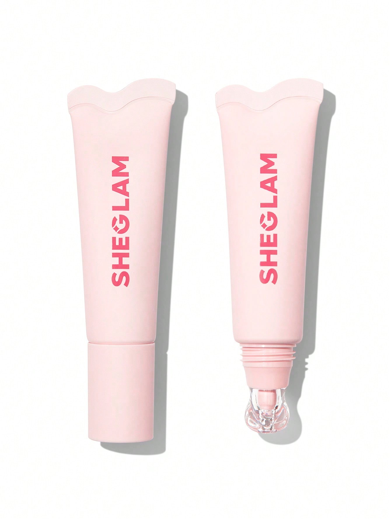 SHEGLAM Crystal Glaze Moisturizing Lip Care-Strawberry Milk / Medium rosey pink