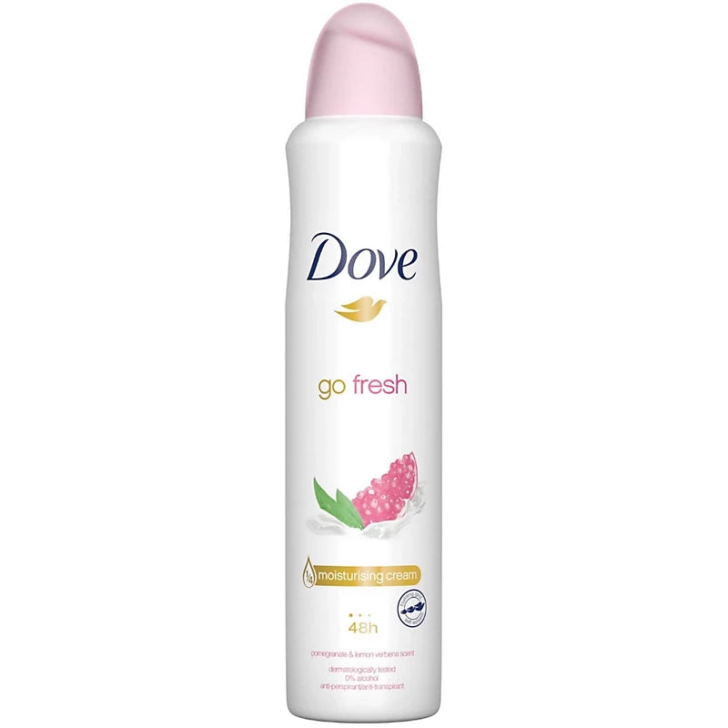 DOVE DEODORANT GO FRESH POMEGRANATE & LEMON VERBENA SCENT 250MLv