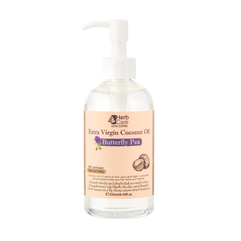 EXTRA VIRGIN COCONUT OIL BUTTERFLY PEA 250ML