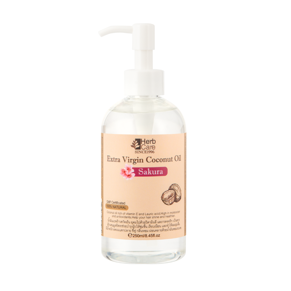 EXTRA VIRGIN COCONUT OIL SAKURA 250ML