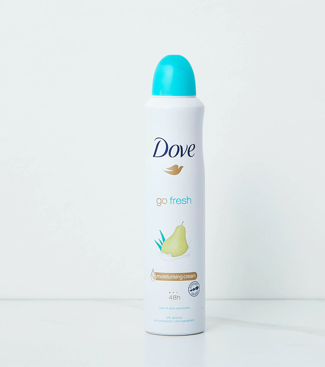 DOVE DEODORANT GO FRESH PEAR & ALOE VERA SCENT 250ML