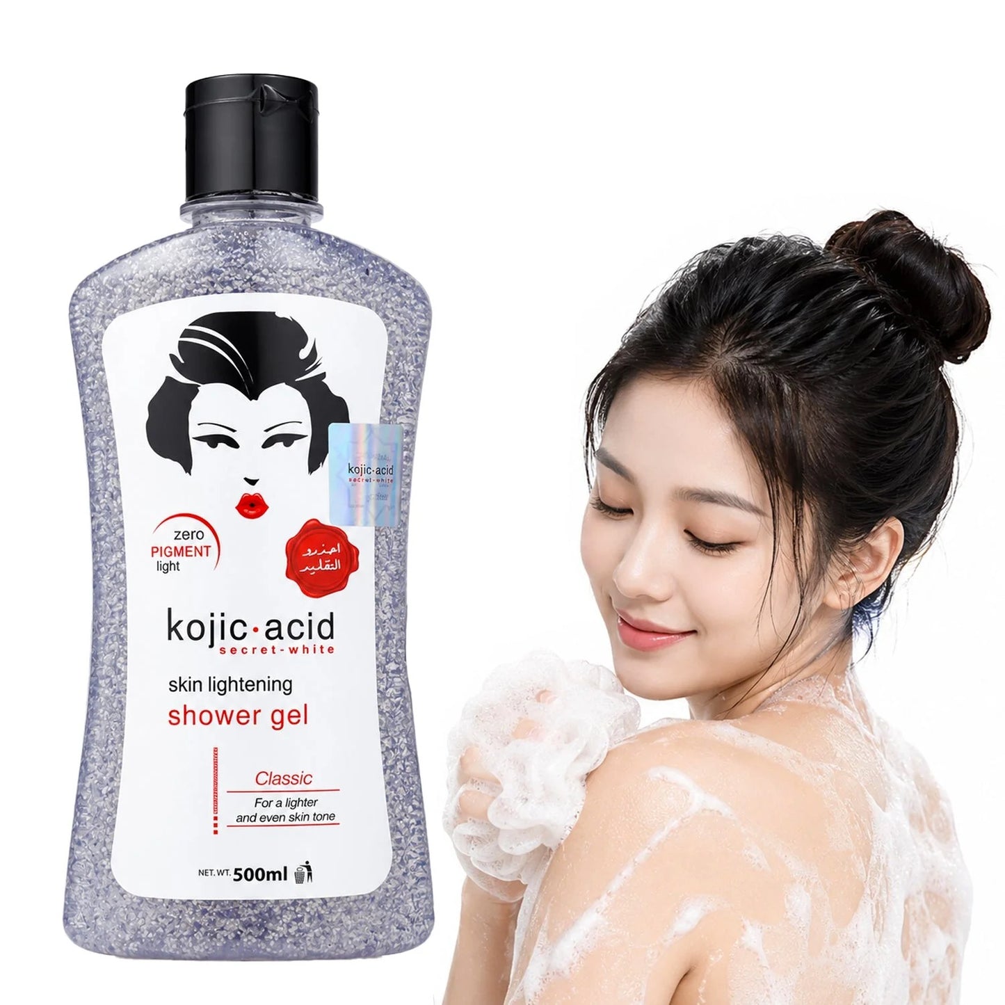 KOJIC ACID SKIN LIGHTENING SHOWR GEL 500ML