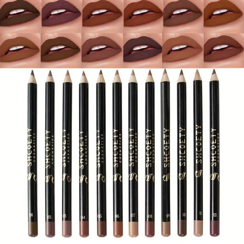 SHCOETY LONGLASTING LIPSTICK LINER PENCIL
