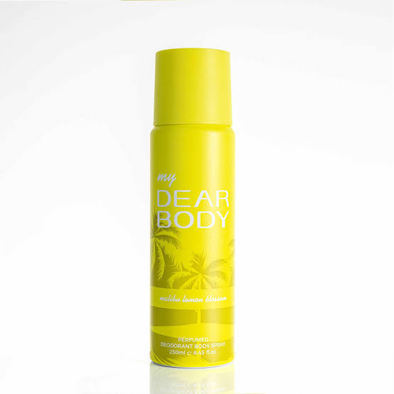 DEAR BODY MALIBU LEMON BLOSSOM PERFUMED DEODORANT BODY SPRAY 250ML