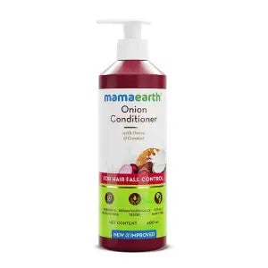 MAMAEARTH ONION CONDITIONER WITH ONION & COCONUT FOR HAIR FALL CONTROL 400ML