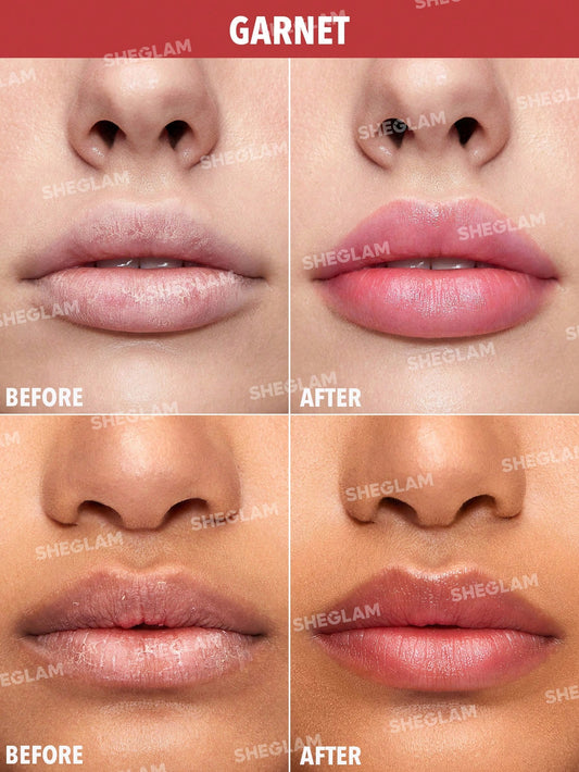 SHEGLAM Mello Jello Nourishing Lip Balm-Garnet