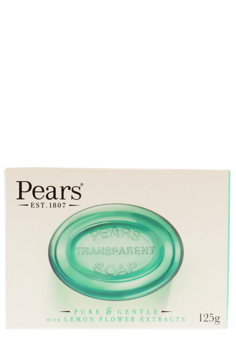 PEARS SOAP PURE & GENTAL WITH LEMON FLOWER EXTRACTS 125G