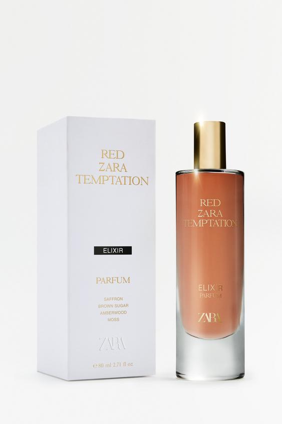 RED ZARA TEMPTATION ELIXIR PARFUM 80 ML