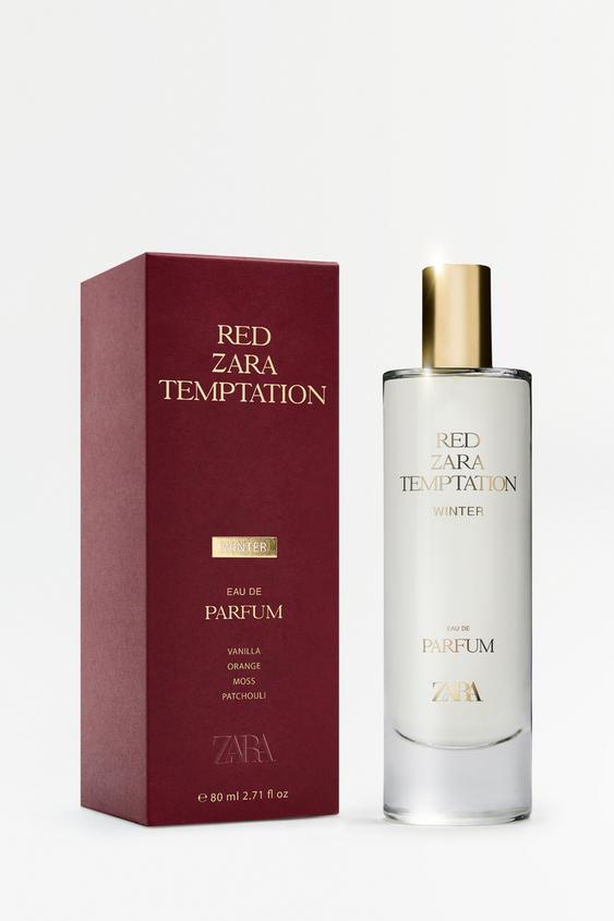 RED ZARA TEMPTATION WINTER EDP 80 ML