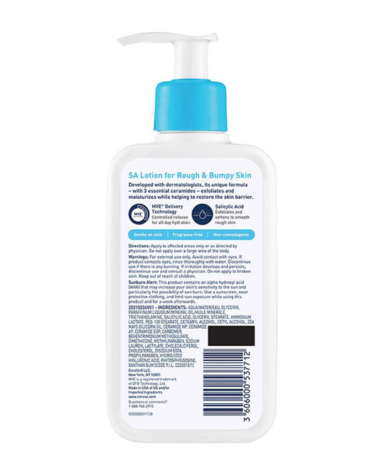 CERAVE SA LOTION FOR ROUGH & BUMPY SKIN - SKIN SMOOTHING 237ML