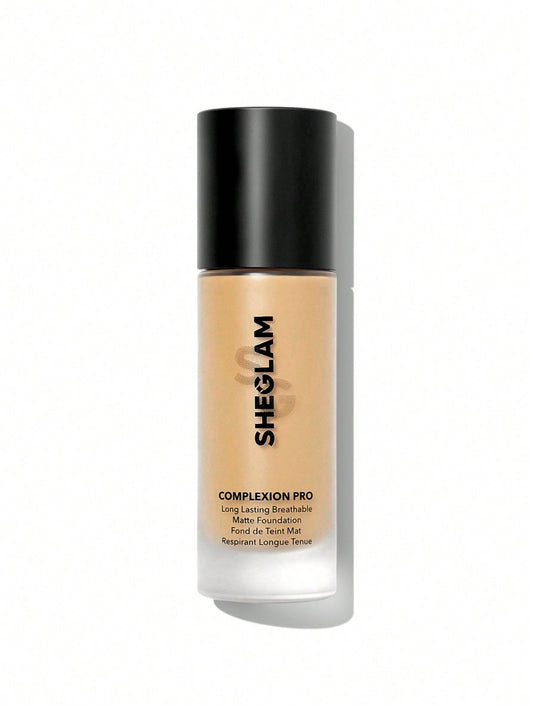 SHEGLAM Complexion Pro Long Lasting Breathable Matte Foundation-BAMBOO