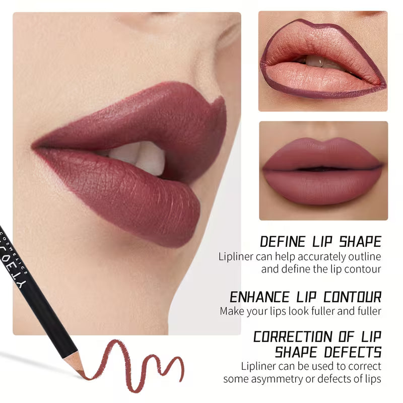 SHCOETY MATTE LIP LINER PENCIL