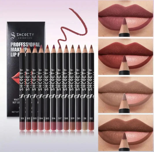 SHCOETY MATTE LIP LINER PENCIL