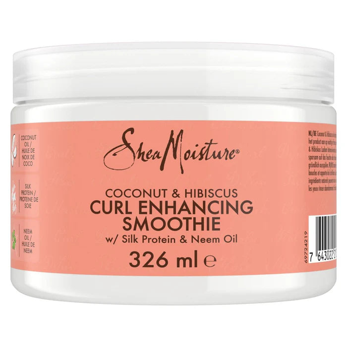 SHEA MOISTURE COCONUT & HIBISCUS CURL ENHANCING SMOOTHIE 326ML