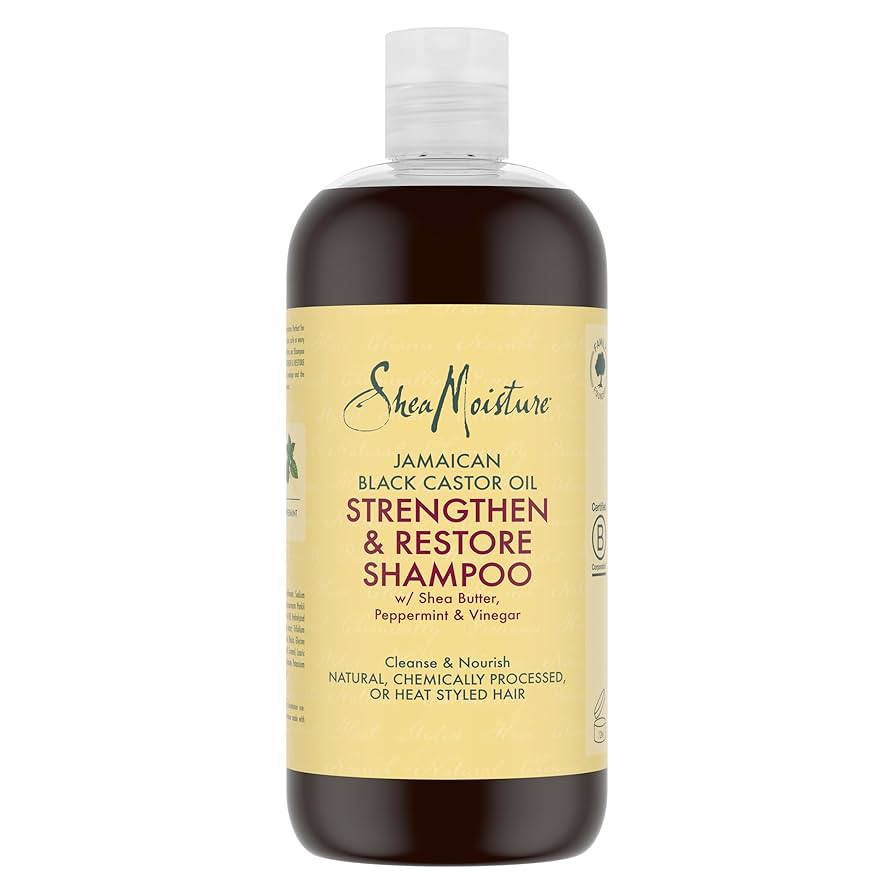 SHEA MOISTURE JAMAICAN BLACK CASTOR OIL STRENGTHEN & RESTORE SHAMPOO 473ML