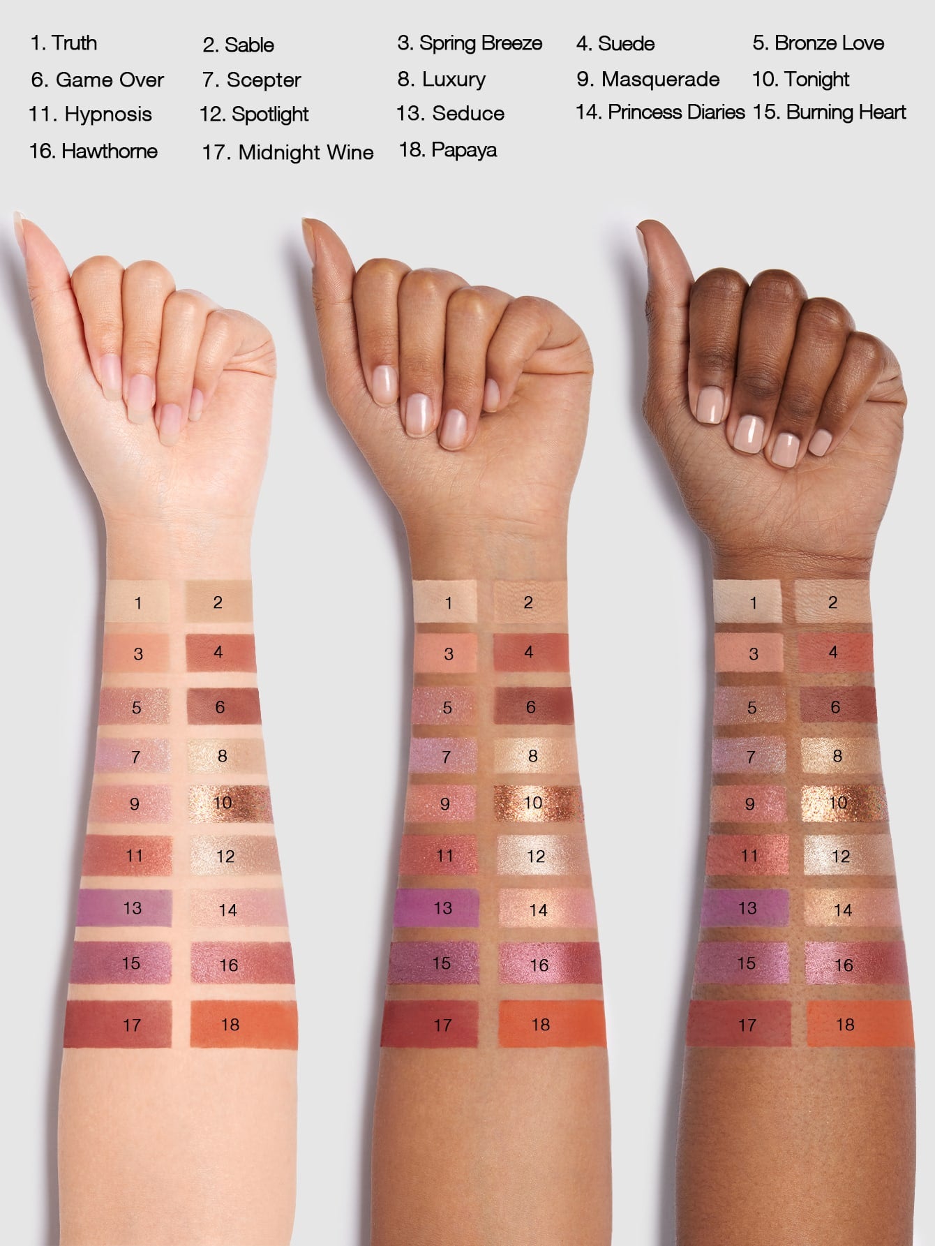 SHEGLAM THE GLITZ ECTASY 18 COLOR EYESHADOW PALETTE