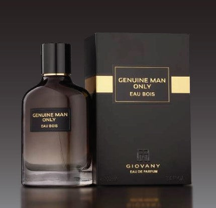 GENUINE MAN ONLY EAU BOIS EAU DE PARFUM 100ML
