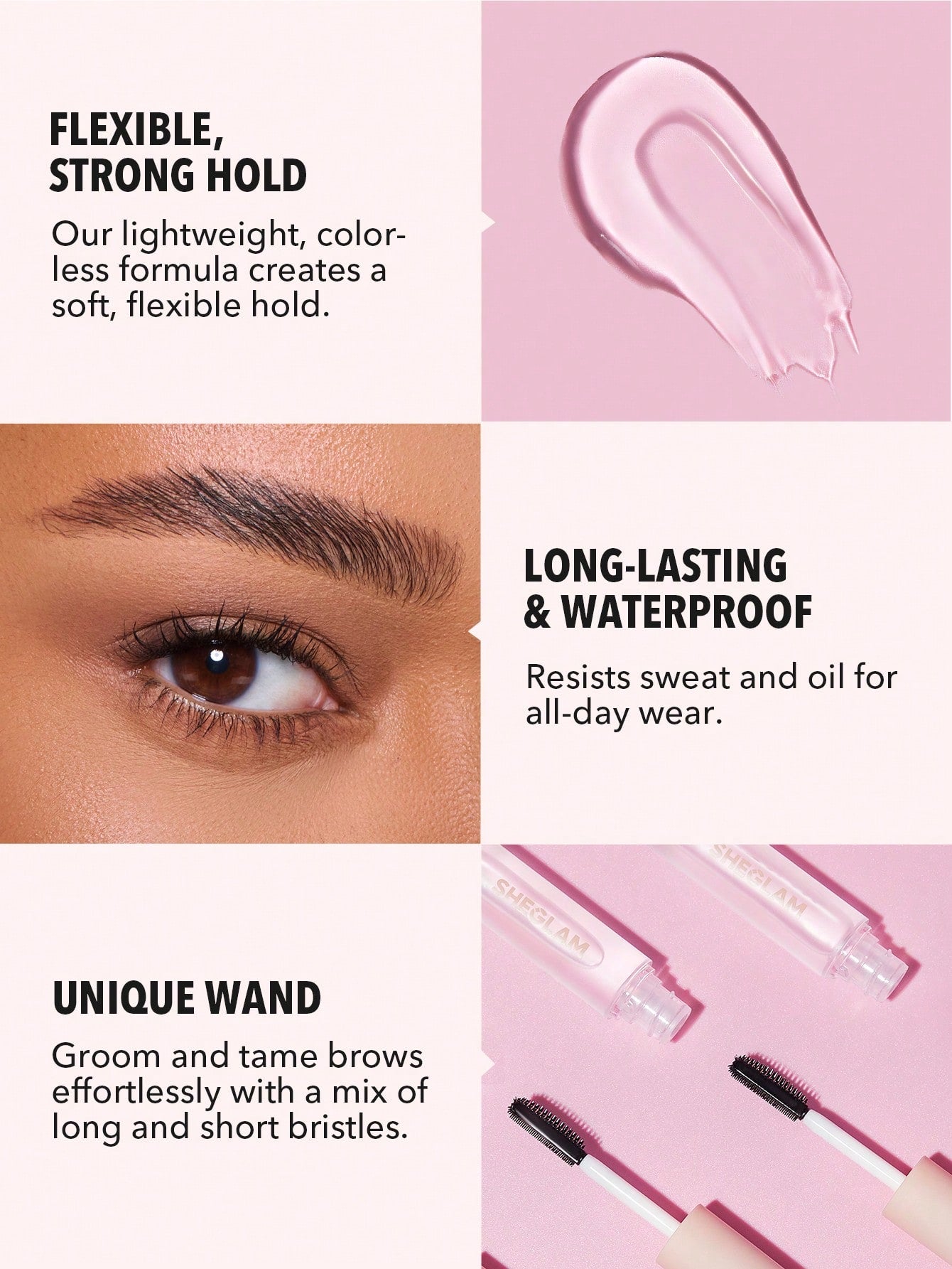 SHEGLAM SET ME UP BROW GEL - TRANSPARENT