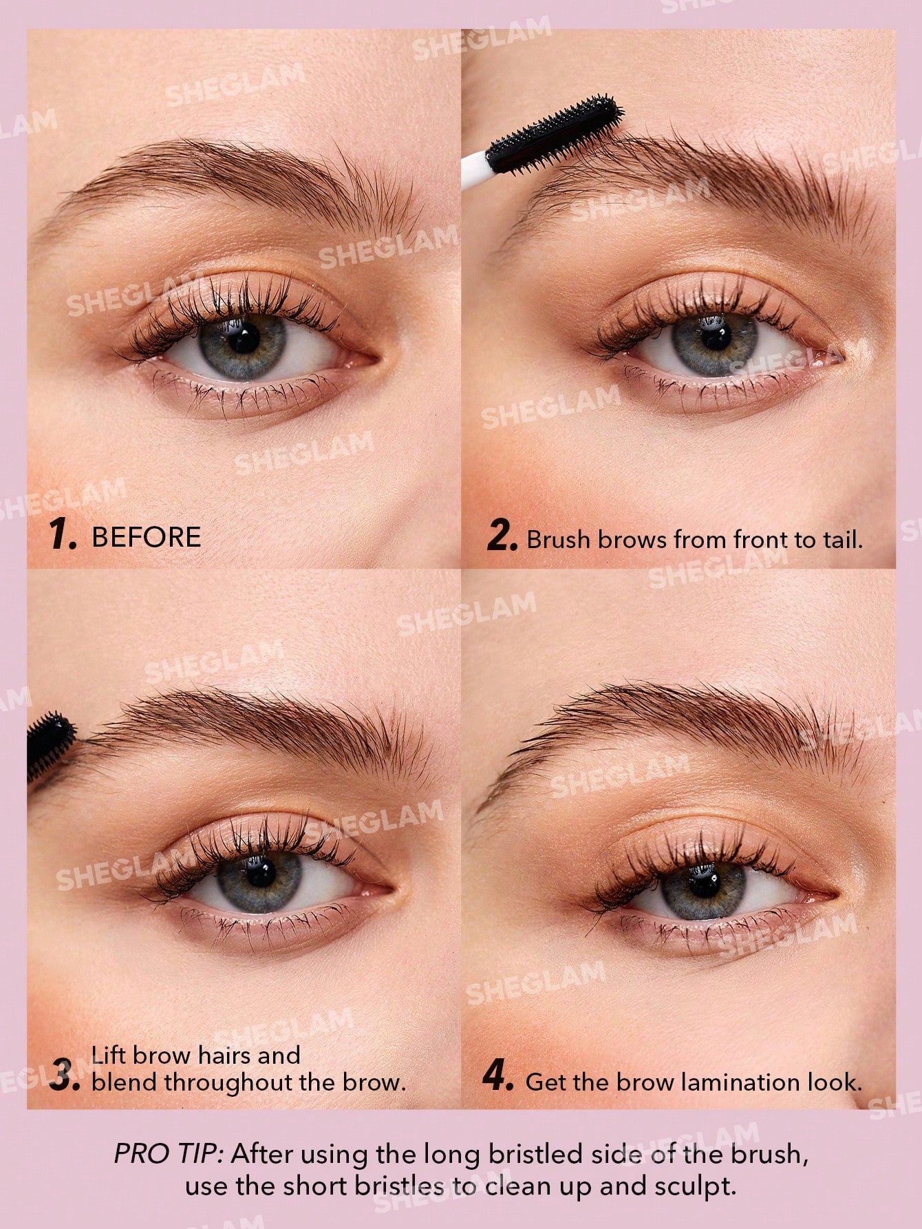 SHEGLAM SET ME UP BROW GEL - TRANSPARENT