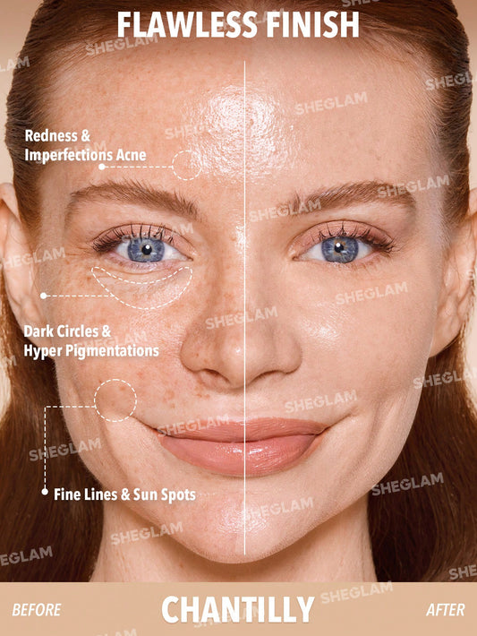 SHEGLAM Skin Magnet High Coverage Foundation Stick-Chantilly