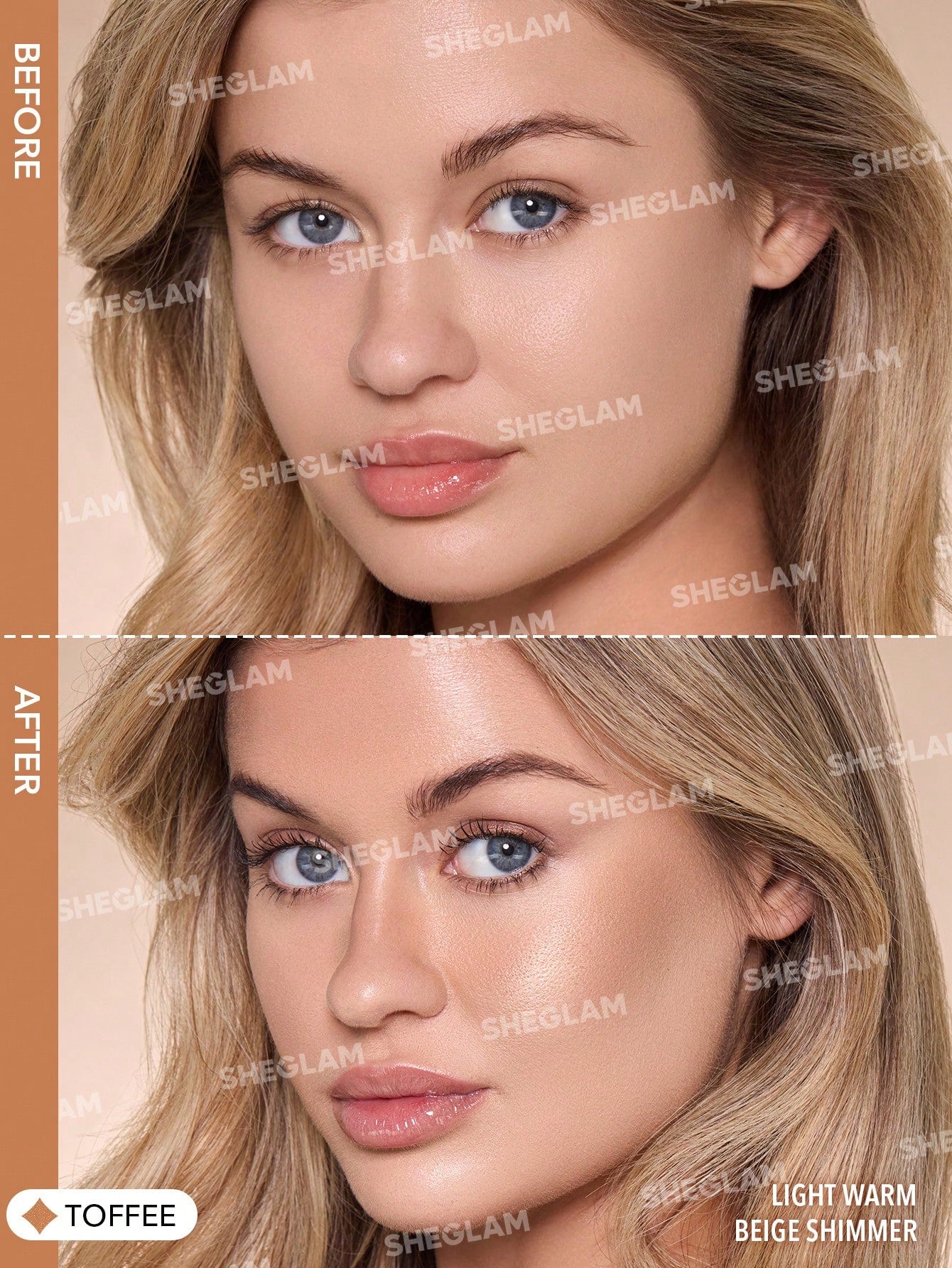 SHEGLAM Sun Beam Shimmer Liquid Bronzer-Toffee