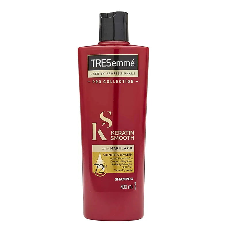 TRESEMME KERATIN SMOOTH WITH NATURAL OILS SHAMPOO 400ML
