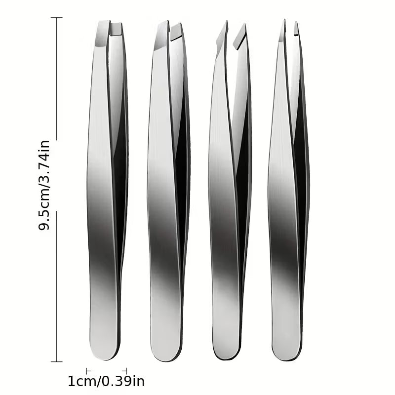 TWEEZER SET 4 PCS