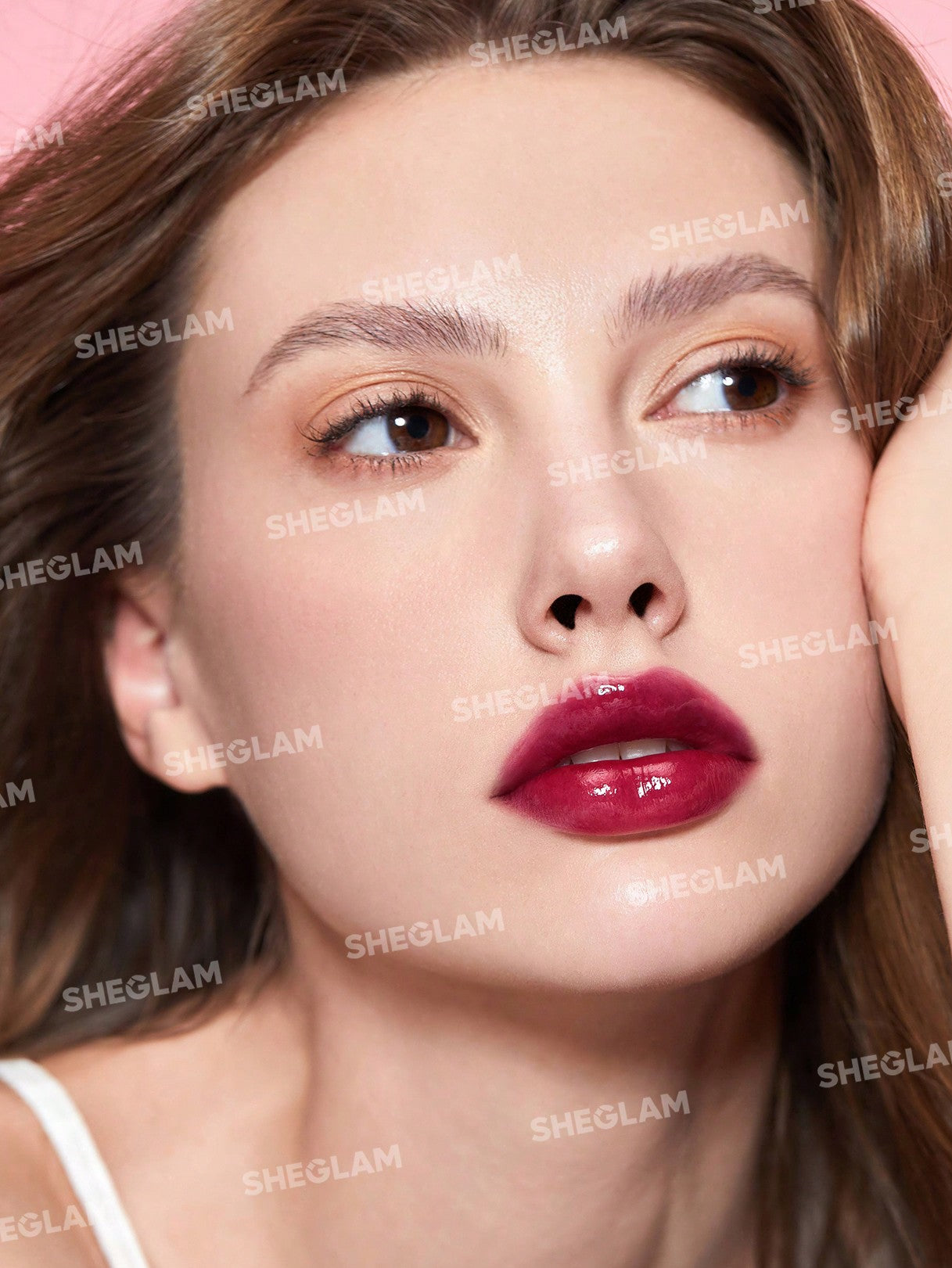 SHEGLAM Take A Hint Lip Tint-Cheeky / Peony pink