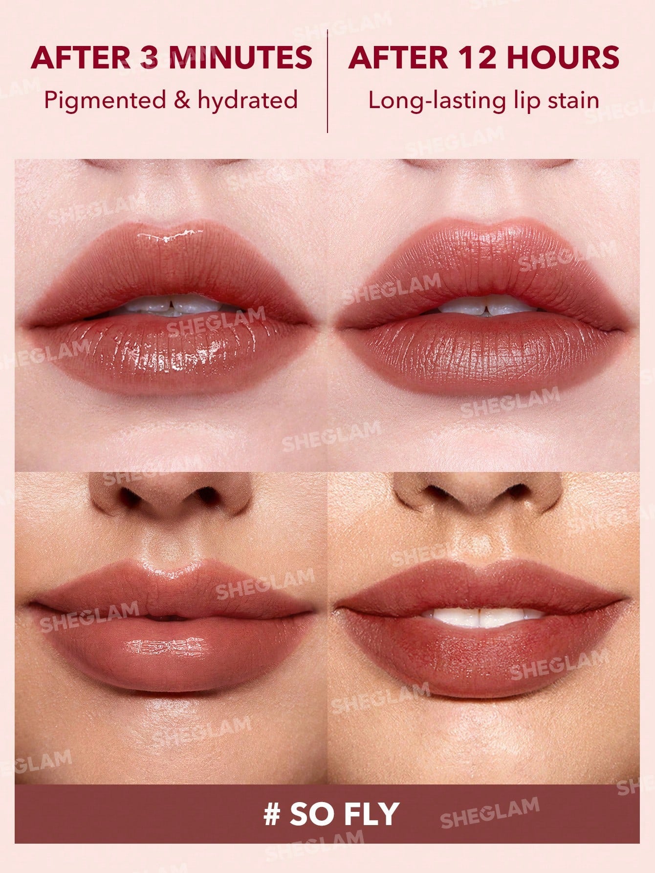 SHEGLAM Take A Hint Lip Tint-So Fly