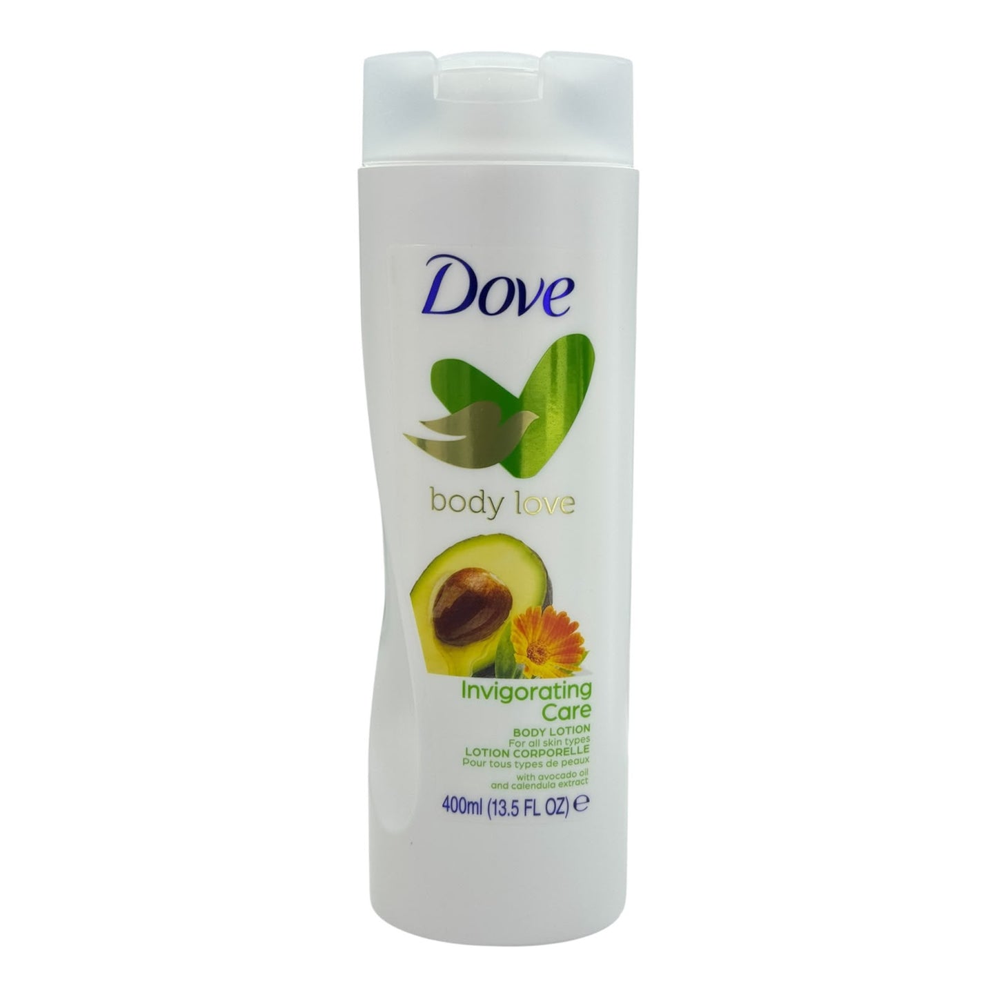 DOVE BODY LOVE LOTION INVIGORATING CARE WITH AVOCADO OIL & CALENDULA EXTRACT 400ML
