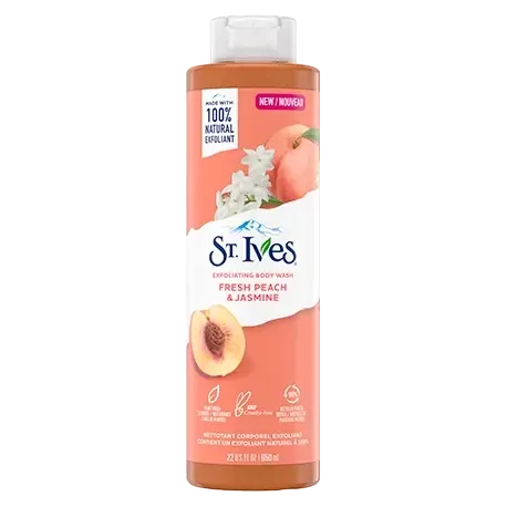 ST IVES BODY WASH FRESH PEACH & JASMINE 650ML